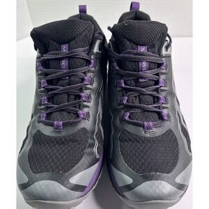 Merrell Siren Edge 3 Vibram Hiking‎ Shoes Womens Size 11 Grey Black Purple